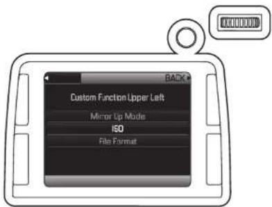 Custom Function Upper Left Mirror Up Mode ISO File Format