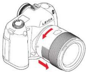 LEICA Elmarit-S - ATTACHING AND REMOVING THE LENS - 2