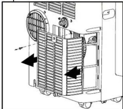 Koldfront Ultracool PAC801W - Cleaning the pre-filters - 2