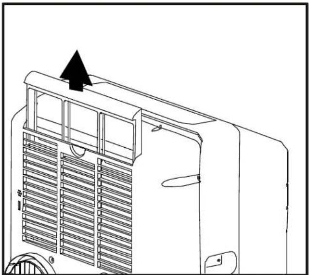 Koldfront Ultracool PAC801W - Installing the Carbon Filter - 1