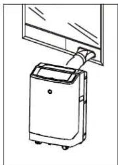 Koldfront Ultracool PAC801W - Preparations for installing the window kit - 3