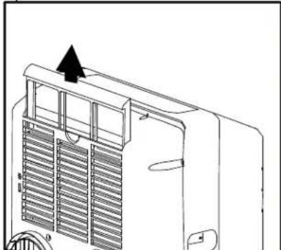 Koldfront Ultracool PAC801W - Cleaning the pre-filters - 1