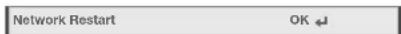 MITSUBISHI WD390U-EST - Restart of network function - 1