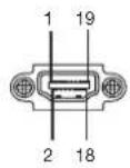 MITSUBISHI WD390U-EST - Connectors - 2
