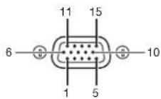 MITSUBISHI WD390U-EST - Connectors - 1