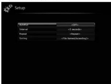 Setup AutoRun Interval <5 seconds> Repeat Spring