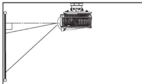 MITSUBISHI WD390U-EST - Front projection, ceiling mounting - 1