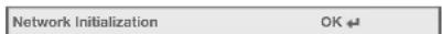 MITSUBISHI WD390U-EST - Initialization of network settings - 1