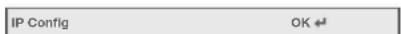 MITSUBISHI WD390U-EST - IP Config settings - 1