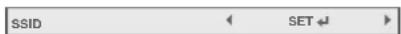 MITSUBISHI WD390U-EST - SSID setting - 1