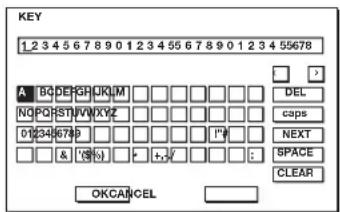 MITSUBISHI WD390U-EST - Encryption setting - 3