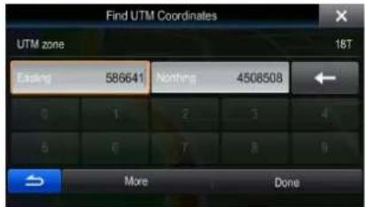 Find UTM Coordinates UTM zone 18T Existing 586641 Nothing 4508508 0 1 2 3 4 5 6 7 8 9 More Done