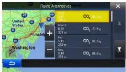 Route Alternatives United States Philadelphia + Washington Green 2 6.28 301 m Fair 5.45 292 m Easy 5.46 293 m CO₂ 70.8 kg CO₂ 68.3 kg CO₂ 68.5 kg