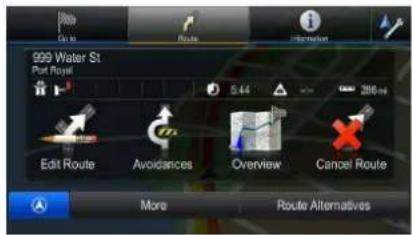 999 Water St Port Route Edit Route Avoidances Overview Cancel Route More Route Alternatives