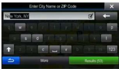 Enter City Name or ZIP Code New York, NY More Results (53)