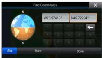 Find Coordinates W73.97410° N40.72294° More Done