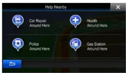 Help Nearby Car Repair Around Here Health Around Here Police Around Here Gas Station Around Here