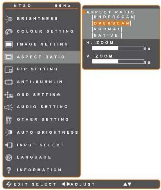 AG Neovo RX-24 - Aspect Ratio Setting - 1