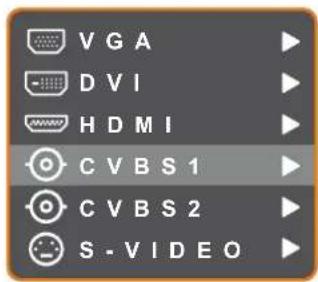 AG Neovo RX-24 - Selecting the Input Source Signal - 2