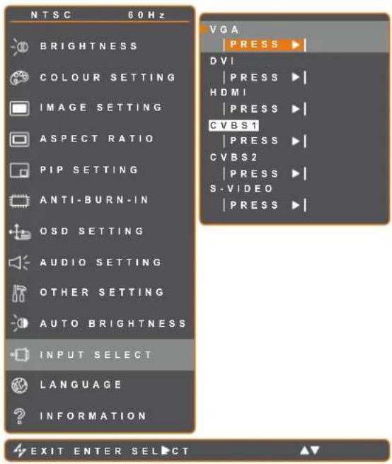 AG Neovo RX-24 - Input Select - 1