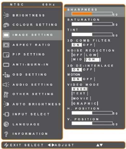 AG Neovo RX-24 - Image Setting (Video signals) - 1