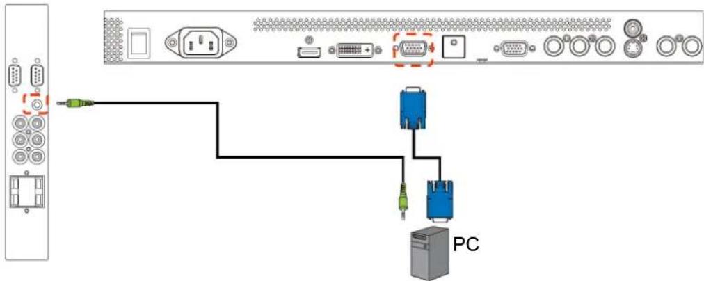 AG Neovo RX-55 - USING VGA INPUT - 1