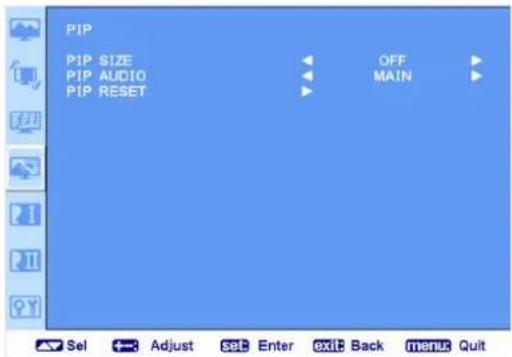 AG Neovo RX-55 - PIP MENU - 1