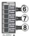 MITSUBISHI NM-C110 - Alarm Connection - 1