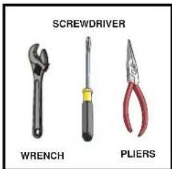 SCREWDRIVER WRENCH PLIERS