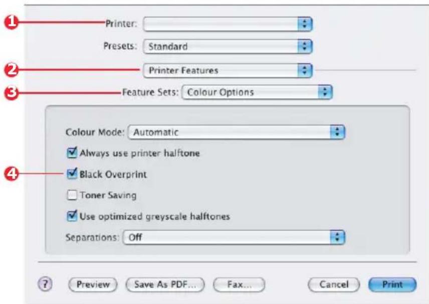 OKI C8800N - Mac OS X - 1