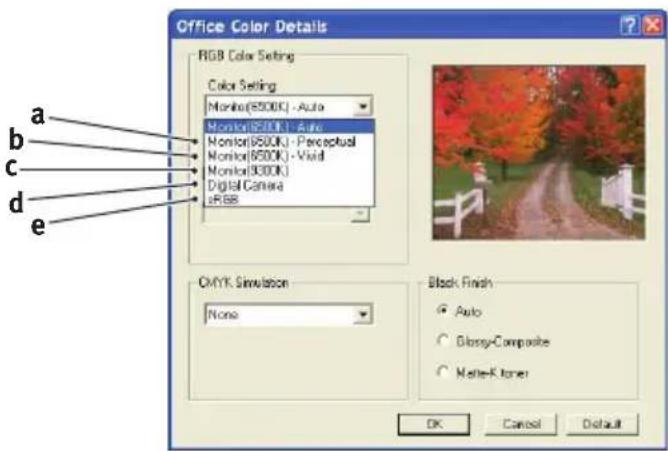 OKI C8800N - Choose Details and select from the following options: - 1