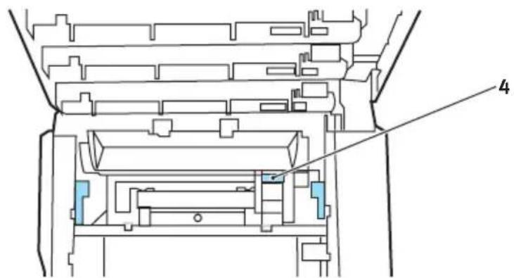 OKI C8800N - Do not use any sharp or abrasive objects to separate sheets from the belt. This may damage the belt surface. - 5