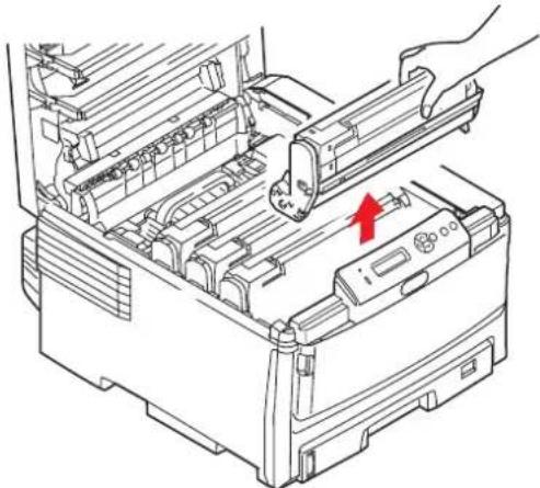 OKI C830N - WARNING! - 2