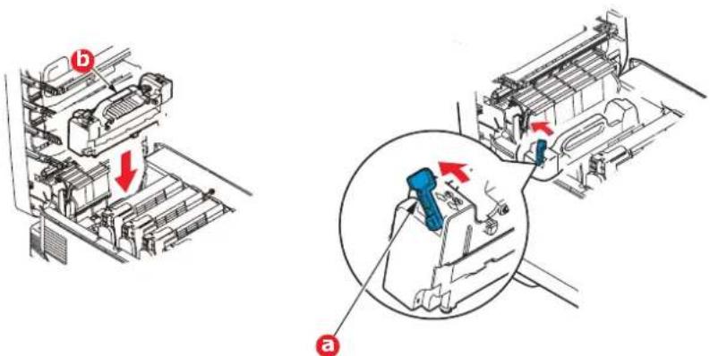 OKI C830N - Do not use any sharp or abrasive objects to separate sheets from the belt. This may damage the belt surface. - 4