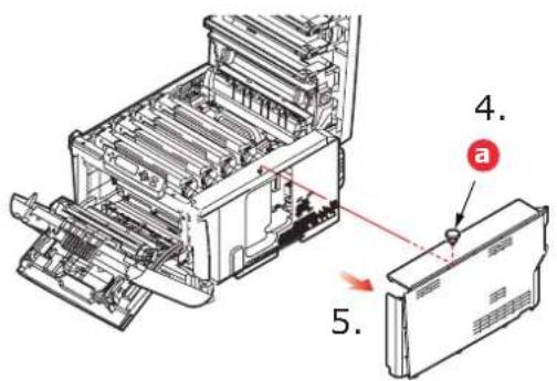 OKI C830N - WARNING! - 3