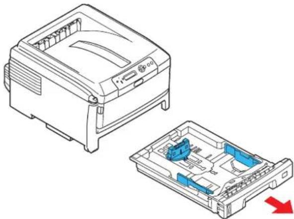 OKI C830N - CASSETTE TRAYS - 1