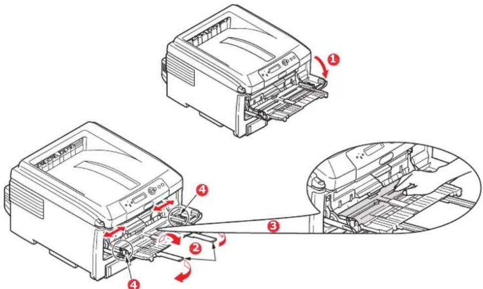 OKI C830N - MULTI PURPOSE TRAY - 1