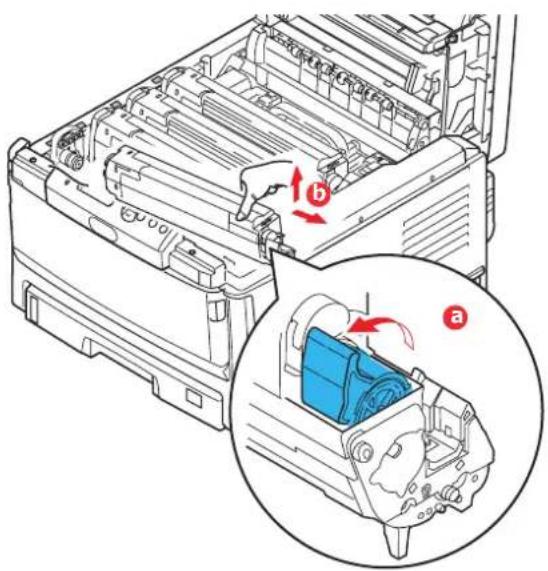 OKI C830N - WARNING! - 2