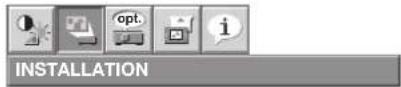 MITSUBISHI HL2750U - How to set the menus: - 2