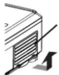 MITSUBISHI HL2750U - Cleaning of the air-fi Iter - 1