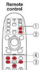 TOSHIBA TDP-T420 - To move the area to zoom in, use the ▼◀▶▲ buttons. - 2