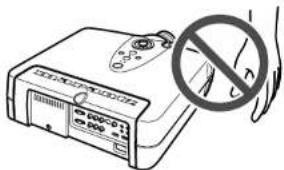Diagram showing a device with a prohibition symbol, indicating no protection or disapproval.