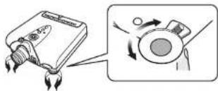 MARANTZ VP-15S1 - Adjusting the Height - 2