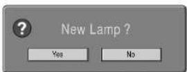 MARANTZ VP-15S1 - ◆ Initialize the Lamp Life - 1