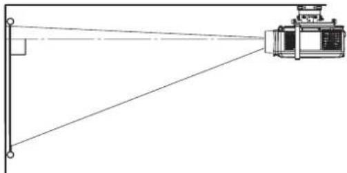MITSUBISHI HL650U - Front projection, ceiling mounting - 1