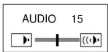 MITSUBISHI XL25U - Volume from the speaker - 1