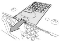 MITSUBISHI XL25U - Cleaning the air-filter - 2