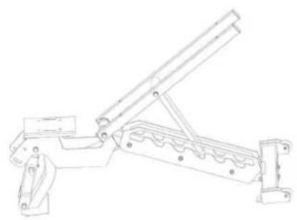 TAURUS Weight Bench B970 - Step 6: Assembly of the support tube - 2