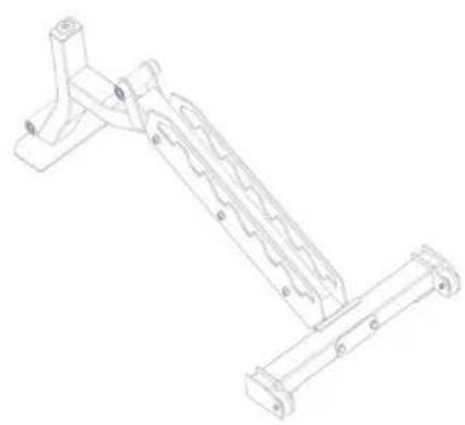 TAURUS Weight Bench B970 - Step 2: Assembly of the shark fin design plates - 2