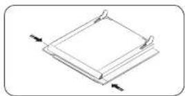 SAMSUNG NV68R2340RM - Door Glass Removal - 1